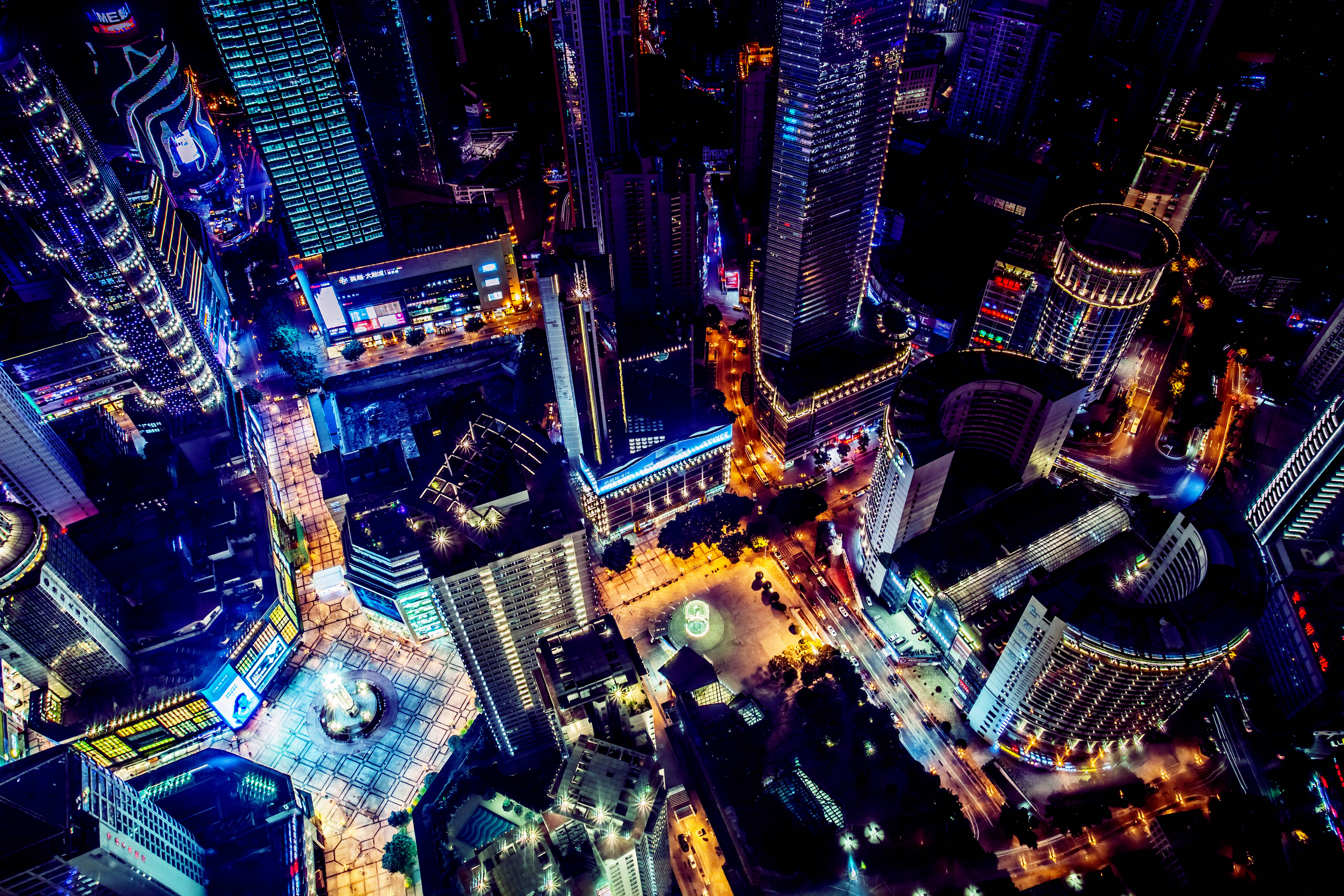 重庆白天风景,重庆曼哈顿震撼天际线