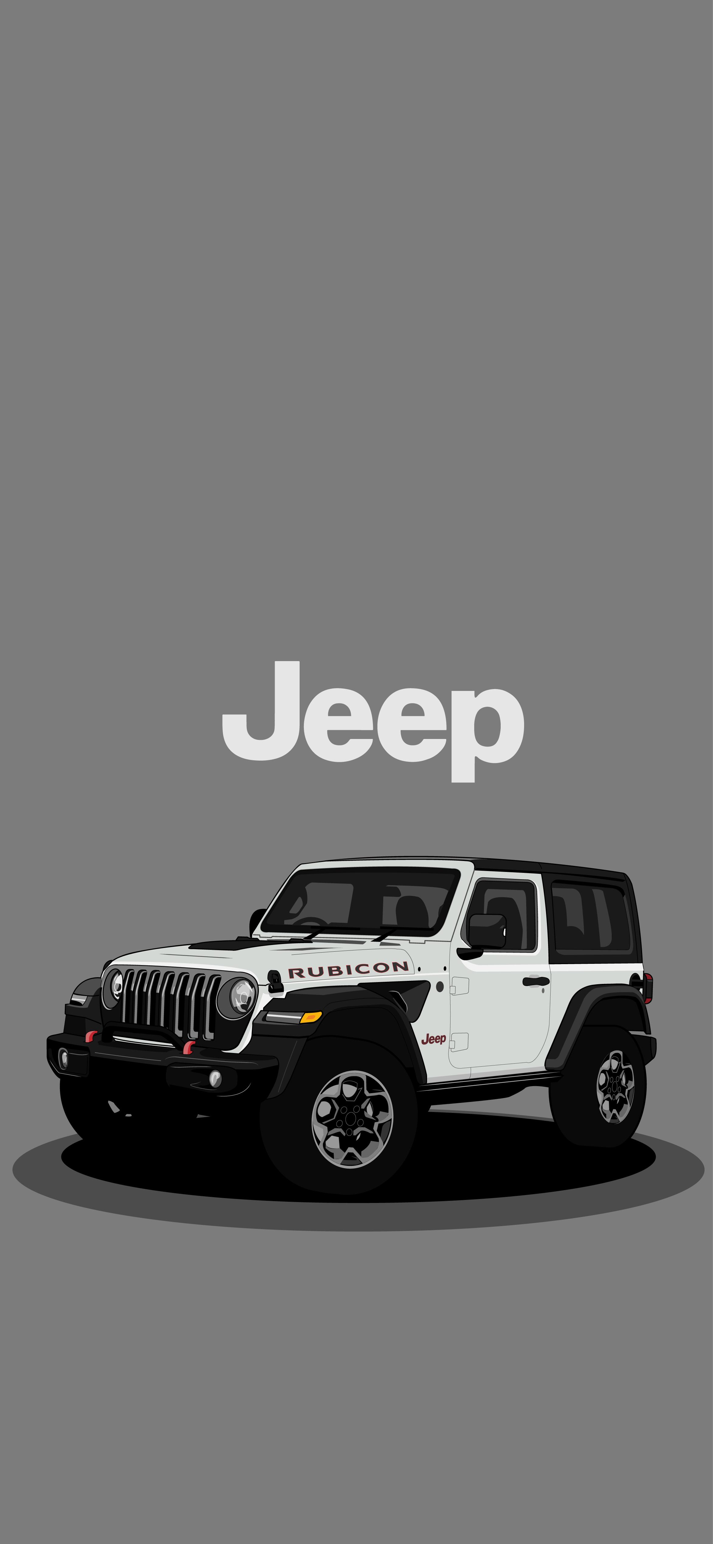 手绘越野壁纸,硬派越野车高清壁纸