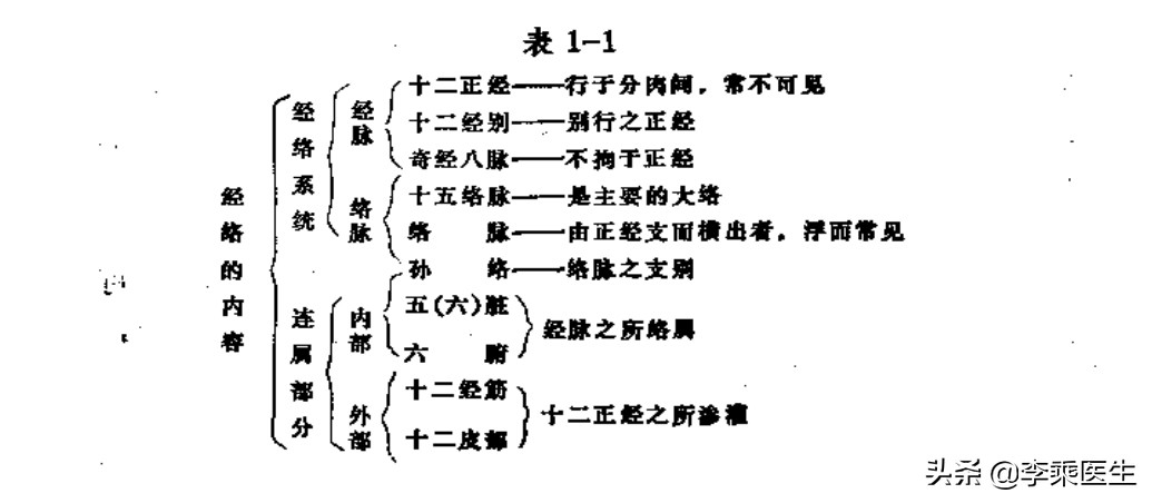 经络学与养生,经络腧穴学说