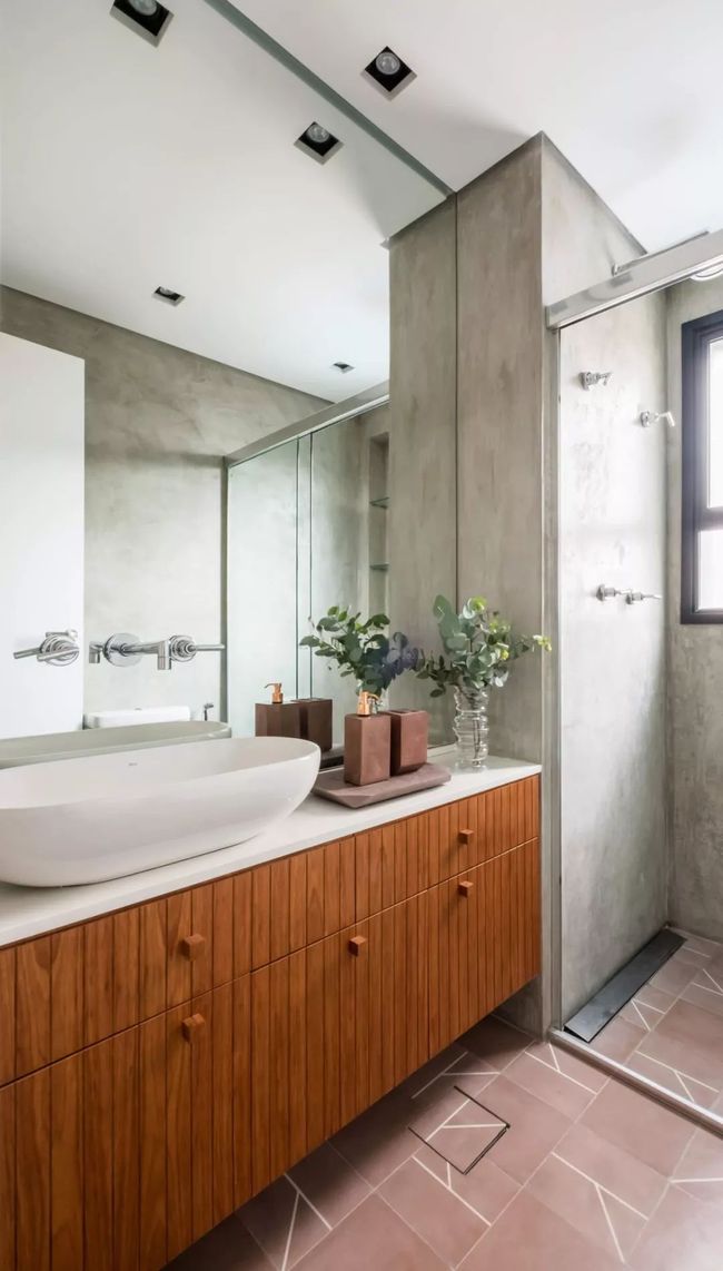 卧室电视柜带吧台装修效果图,70平小户型客餐厅电视墙