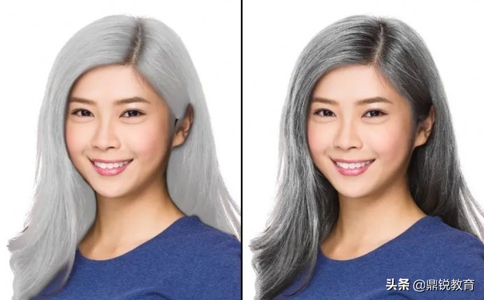 ps怎么给人物的头发上色,ps怎样给人物换头发