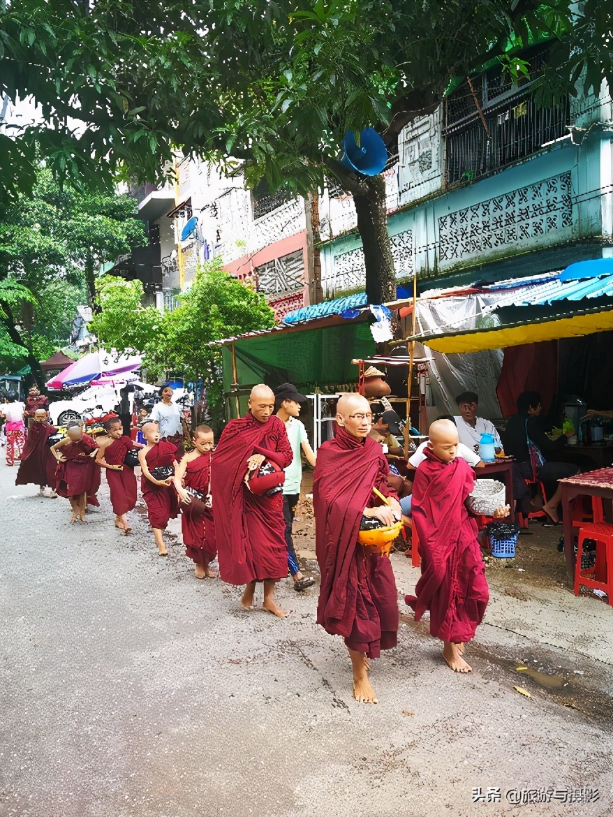 仰光充满现代感和历史感的城市,缅甸仰光佛塔之国