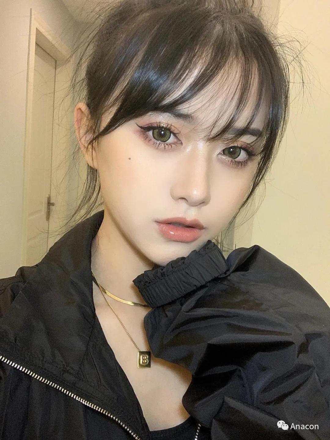 年抛美瞳大直径推荐店铺,moonenleen美瞳银霜灰