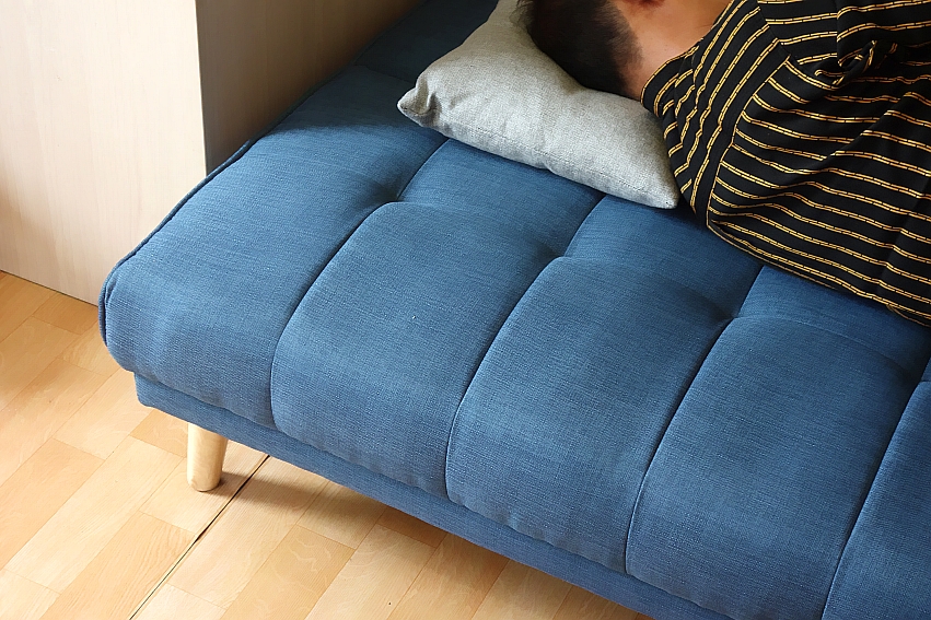 小户型法兰绒沙发床,小户型沙发床棉麻材质