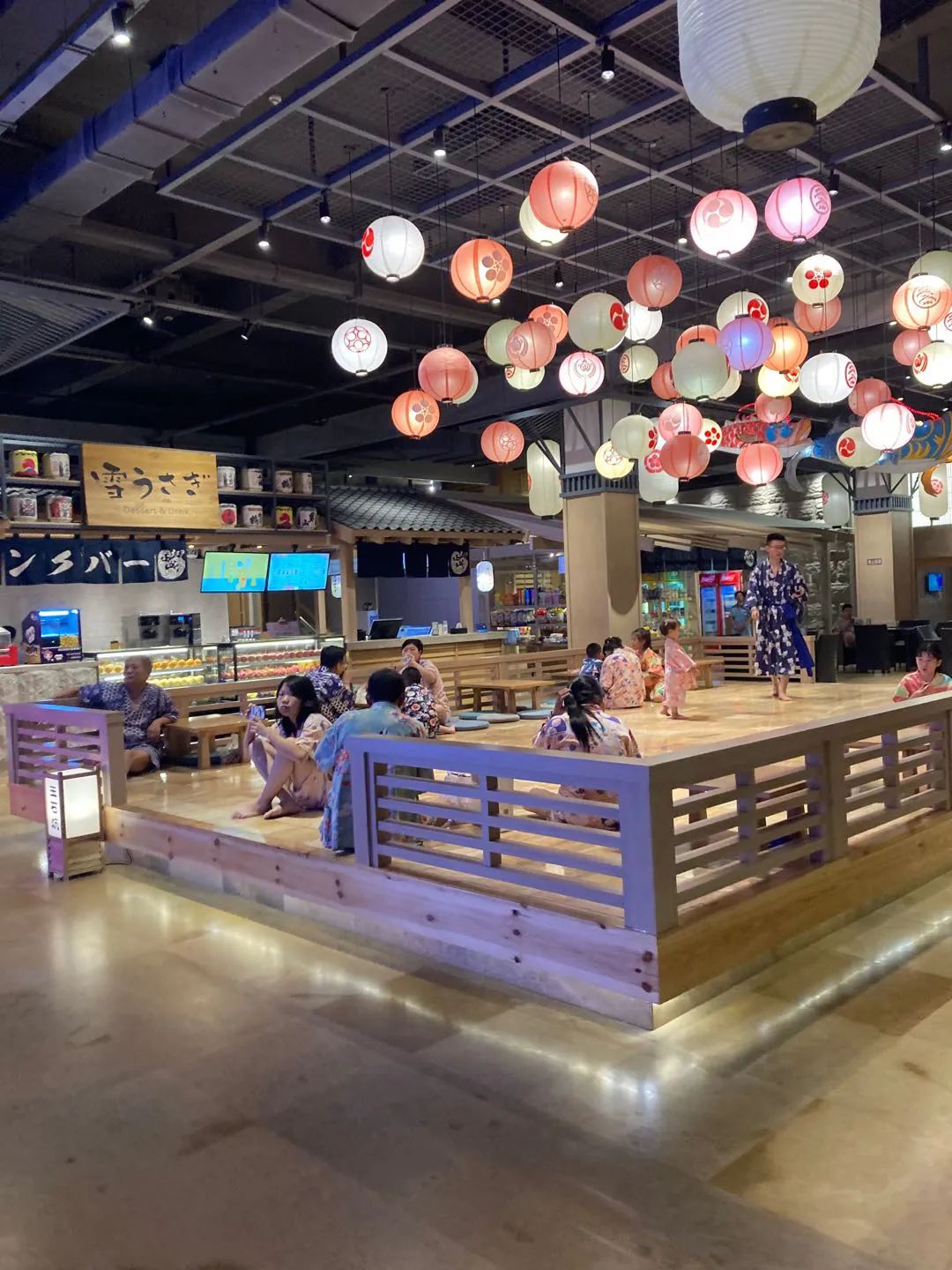 大江户洗浴休息区,大江户温泉会馆