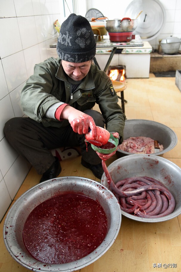 回忆年味东北杀猪菜图片,杀猪菜东北农村年味