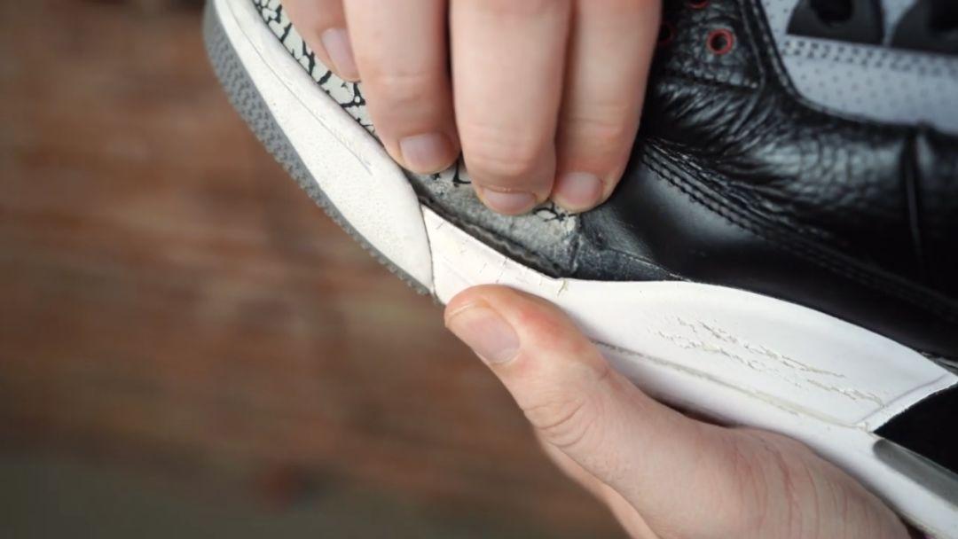 藤原浩都偏爱!AirJordan3“黑水泥”,爆穿5年后是什么样?