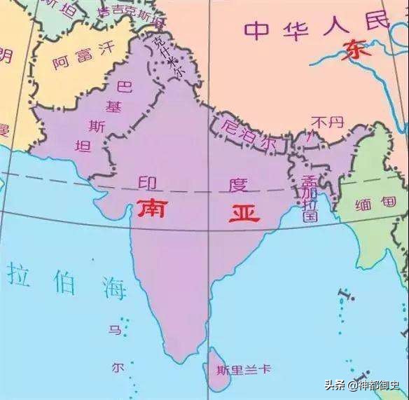 印度与斯里兰卡中间海峡深度,印度孟加拉巴基斯坦斯里兰卡