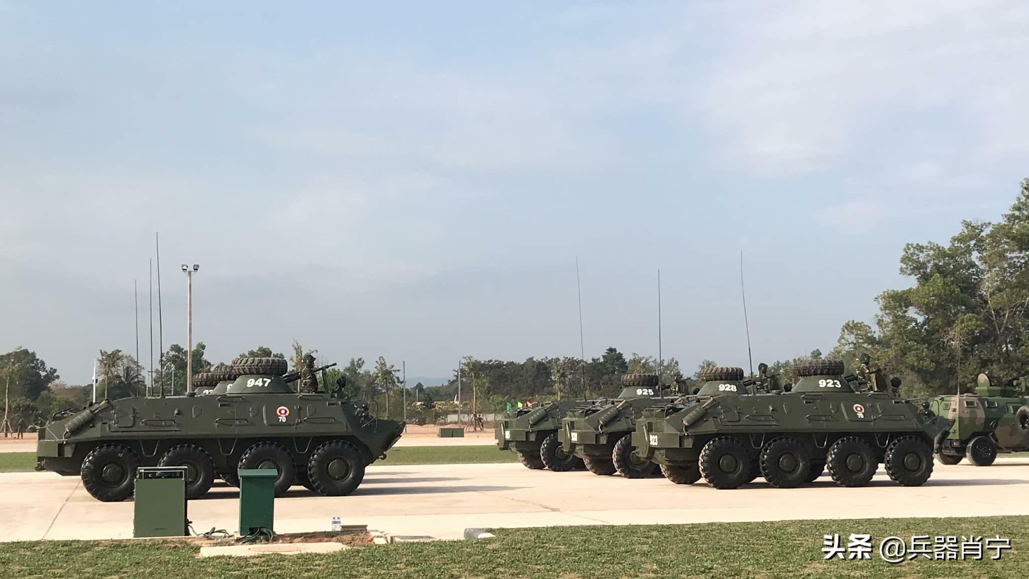 老挝阅兵军舰,老挝人民军导弹阅兵