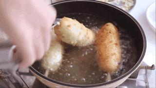 在家做韩国芝士热狗,关于热狗好吃的小零食