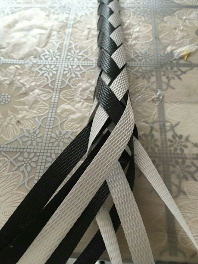 手工编织筐子立体花样图案教程,编筐图解