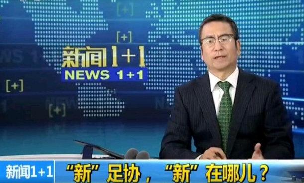 白岩松谈中国足球,白岩松采访足协主席完整版视频