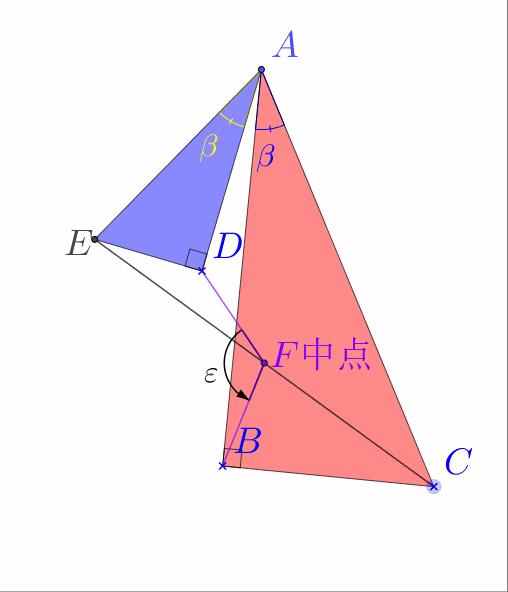 任意相似直角三角形360度旋转模型,相似三角形存在性问题解题模型