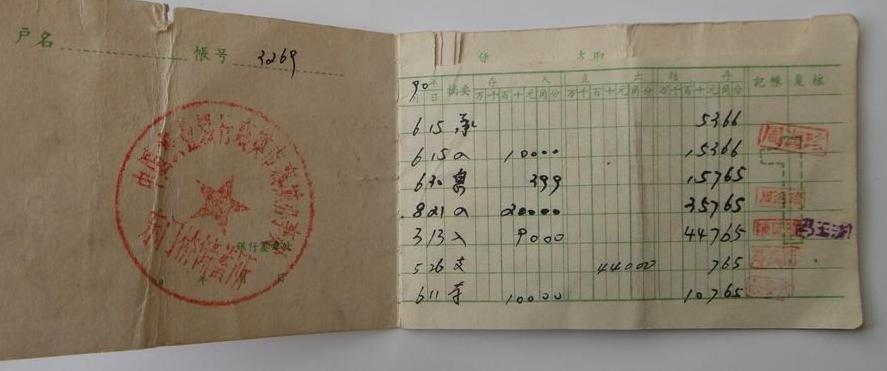 20年前的存折有220还能取多少,十年前存折里900元钱现在取还有吗