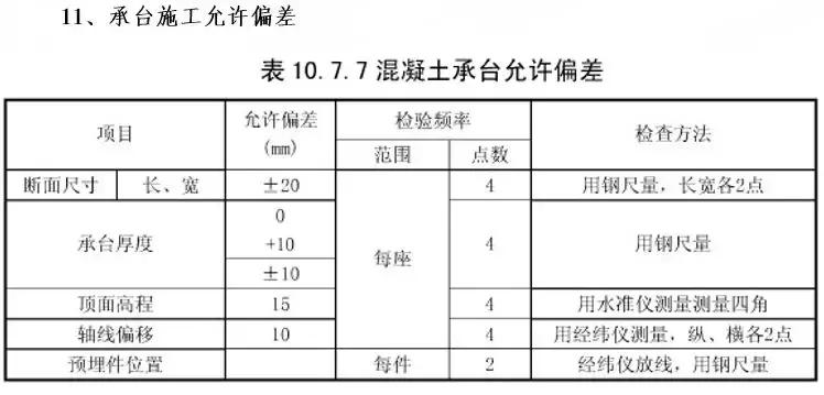 承台墩柱施工全过程,承台柱施工流程