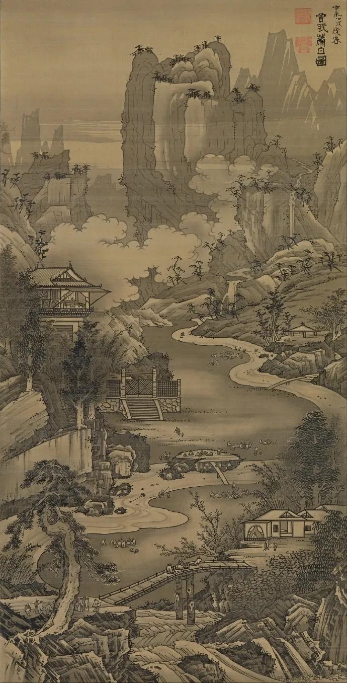 日本水墨画家,日本天才画家惊艳之作