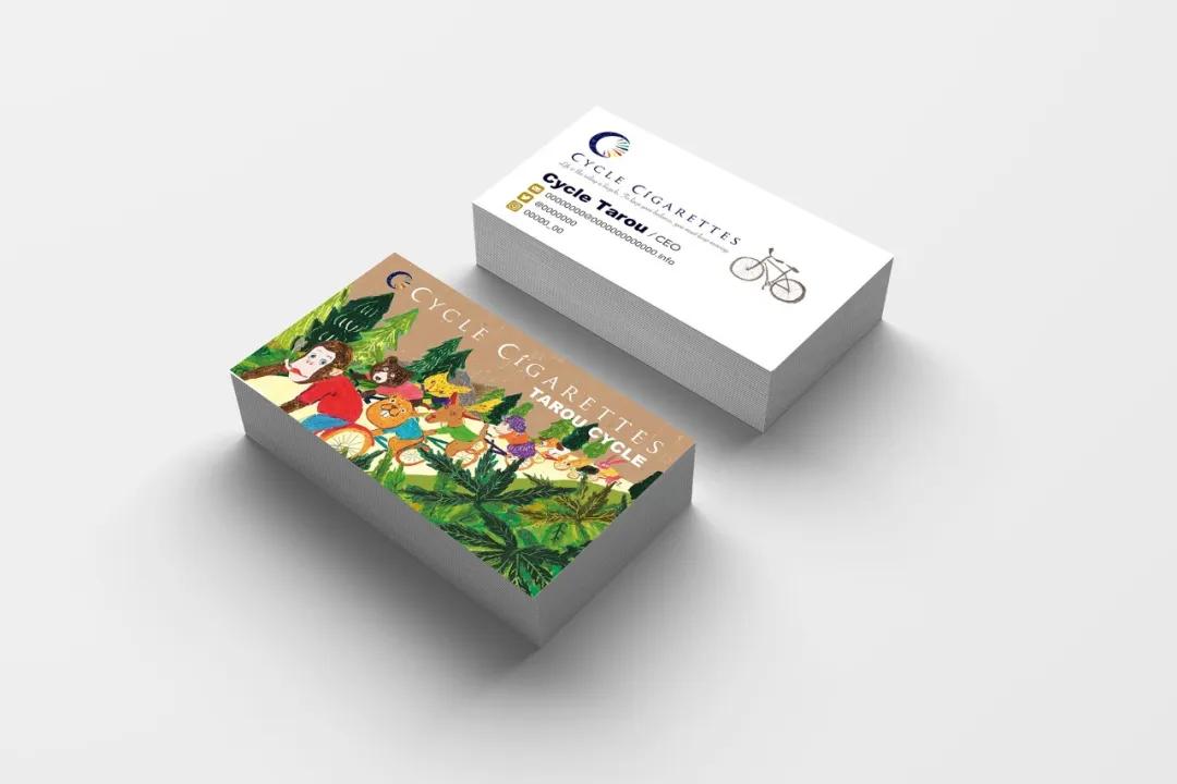 日本设计高端名片,日本设计师平面设计作品