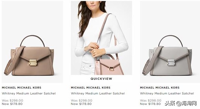 michaelkors双肩包女士棕色,michaelkors手袋特卖低至3折