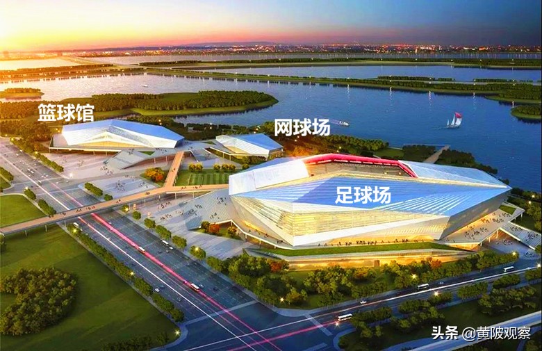 武汉盘龙城体育中心,盘龙城体育中心建设情况