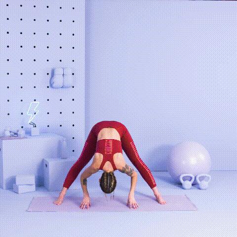 初学者瑜伽平衡体式分解动作,减肥瑜伽全套体式适合初学者