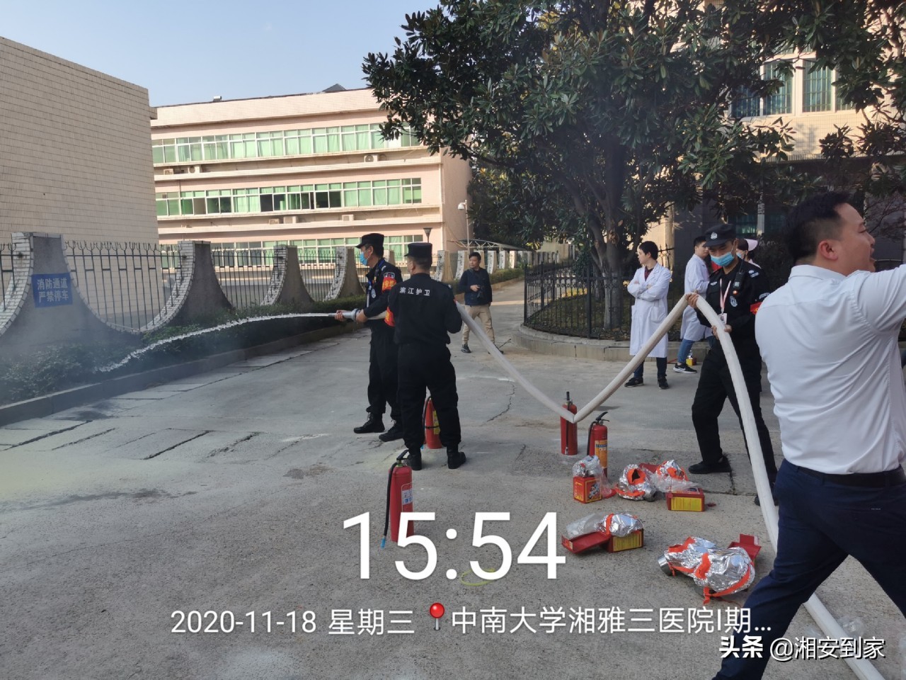 中南大学湘雅三医院消防培训、安全演练，筑牢医院“防火墙”