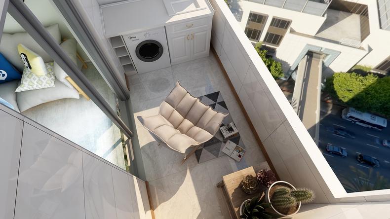 63㎡能住四口人，每1㎡都不浪费！