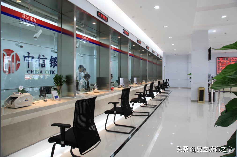 银行柜台设计效果图大全,银行柜台装修效果图