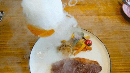 超大号战斧牛排现烤现吃,最过瘾的战斧牛排