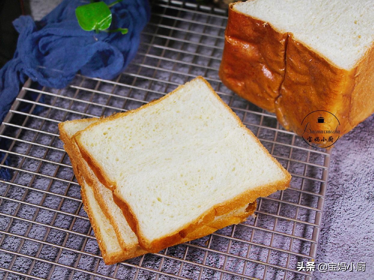 原味吐司在家怎么做,原味吐司的做法商用