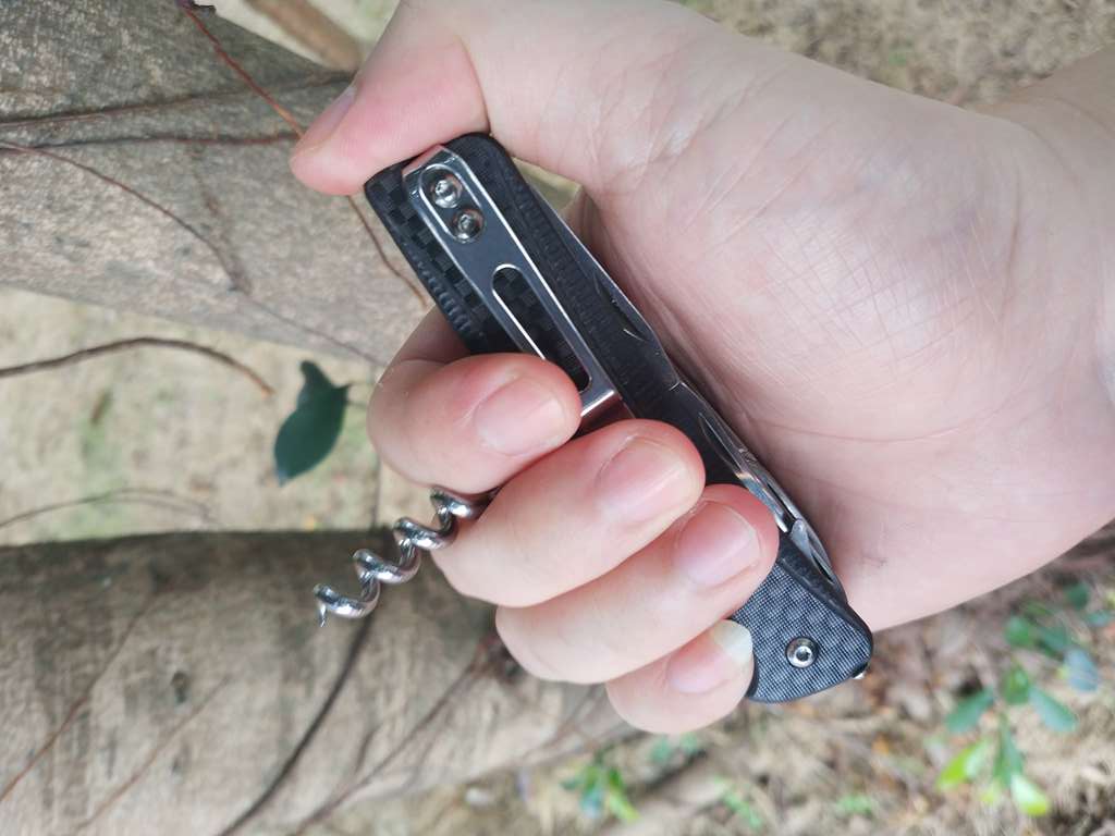 三刃木wa761开箱,三刃木wa761多功能军刀