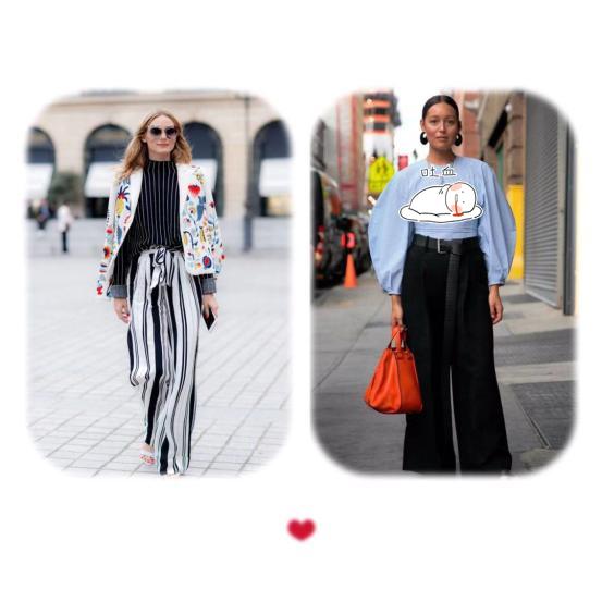 阔腿裤穿出时尚感,阔腿裤要怎么穿才又显瘦又好看