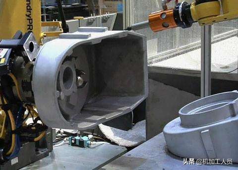 机械手打磨去毛刺,打磨机械手去毛刺视频