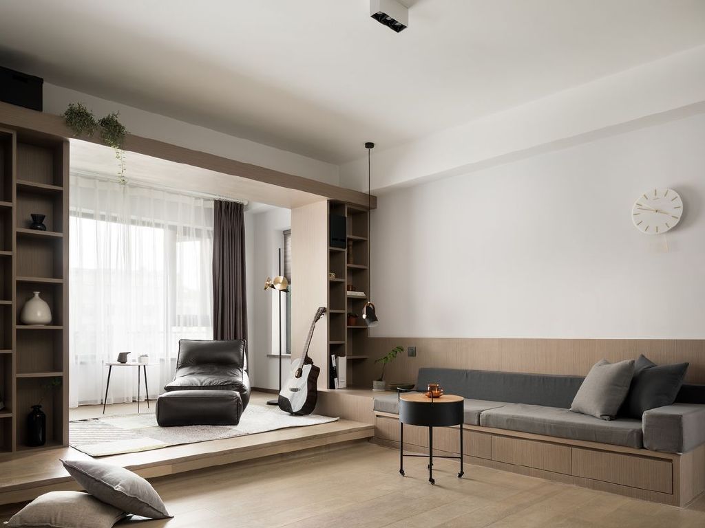 90年代经典设计,90平方二层现代风设计图