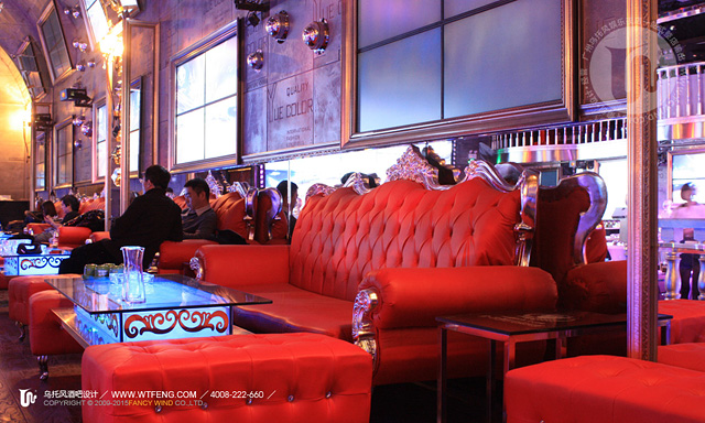 yd酒吧设计,国潮酒吧设计