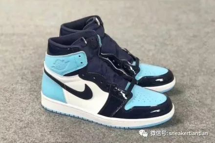 AirJordan1“UNCPatent”北卡蓝黑脚趾2月发售！