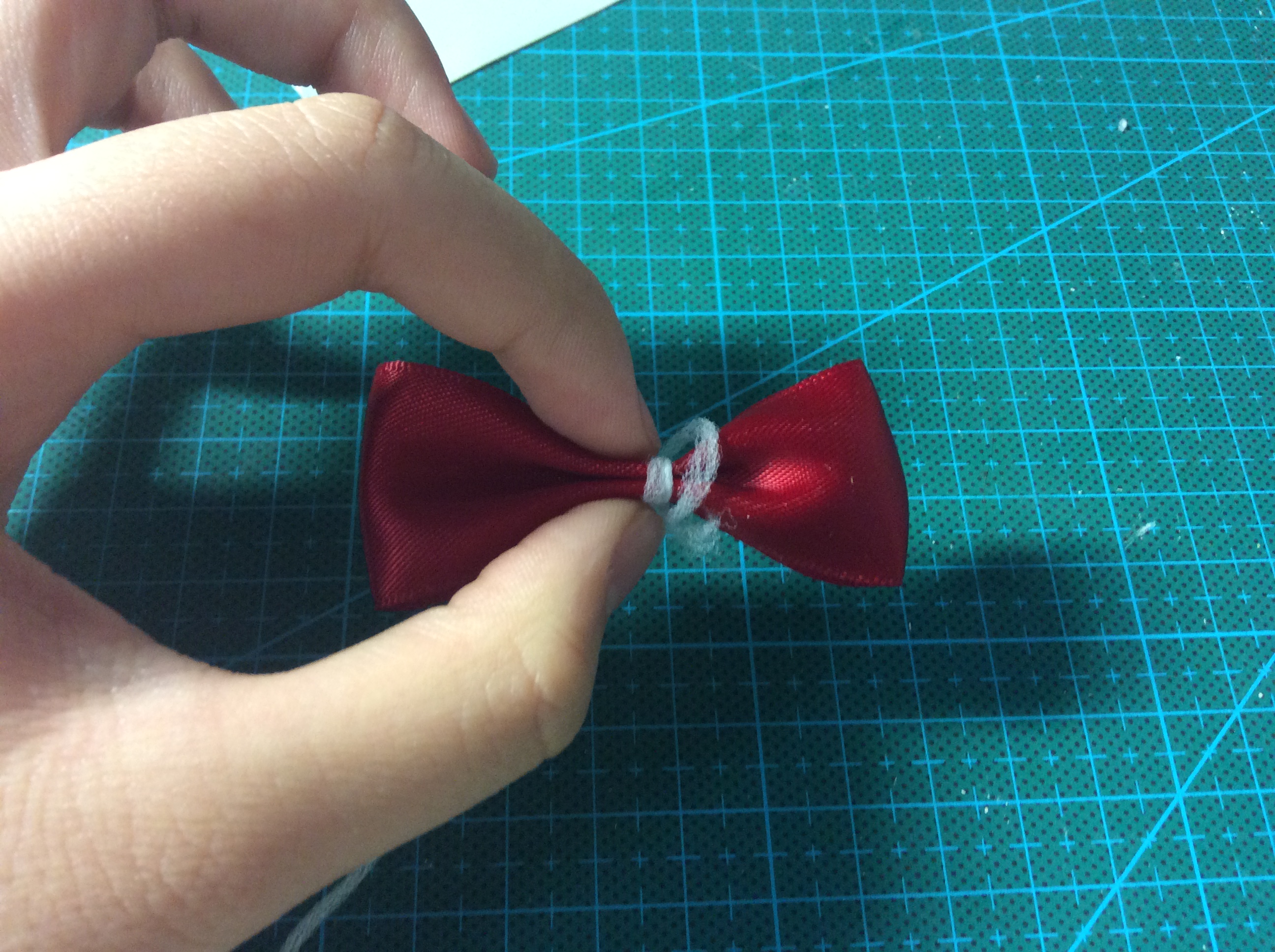 蝴蝶结发卡怎么做简单又好看,可爱蝴蝶结发卡