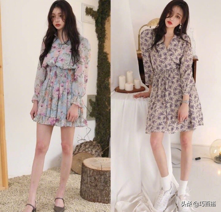 同样是碎花为什么有的显老,怎么样穿碎花裙才不会显得俗气