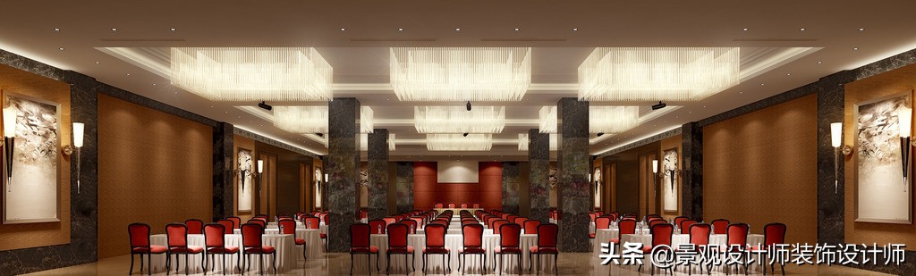 多功能厅设计案例参考图,家庭多功能厅装修效果图