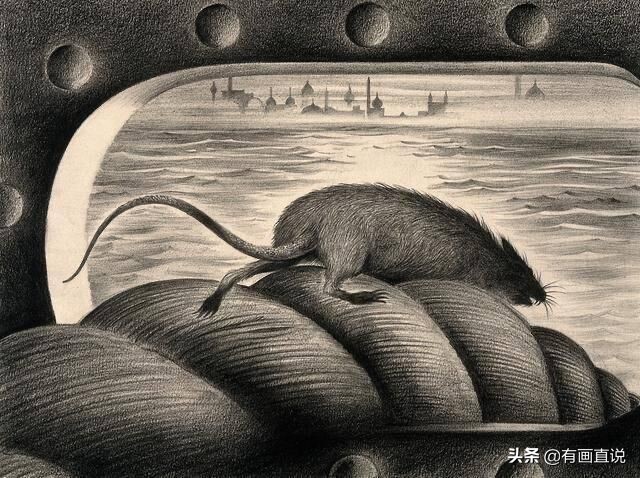 创意素描图片临摹大全4k,零基础简单素描画临摹