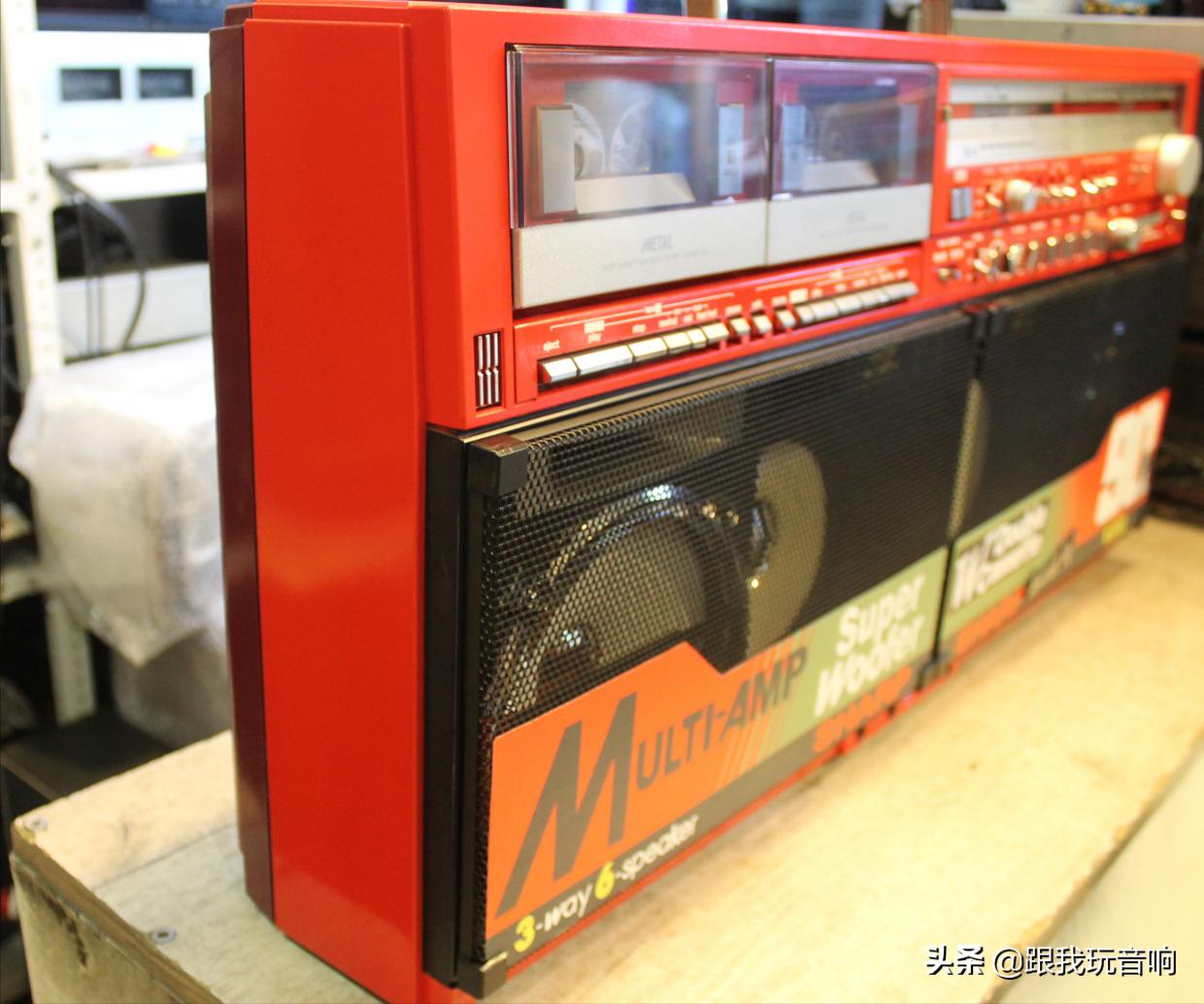 夏普SHARPGF666收录机,日本夏普900收录机