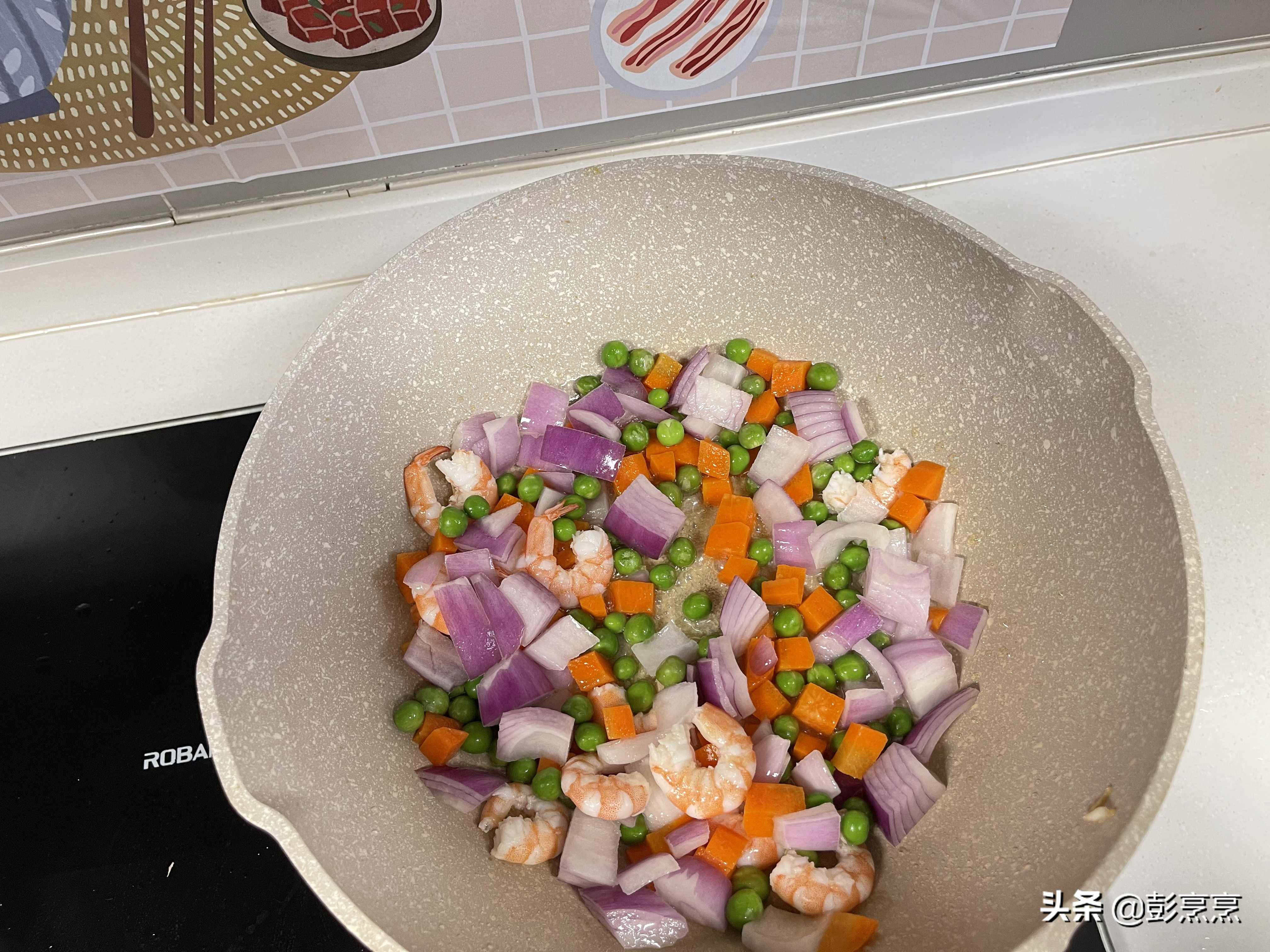 家庭版海鲜芝士焗饭,盘点国庆宅在家自制美食