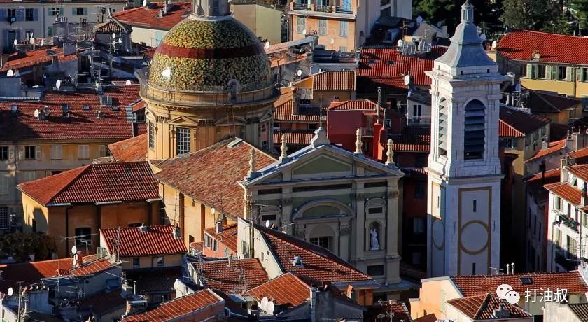 法国尼斯和蔚蓝海岸,尼斯海滩蔚蓝海岸