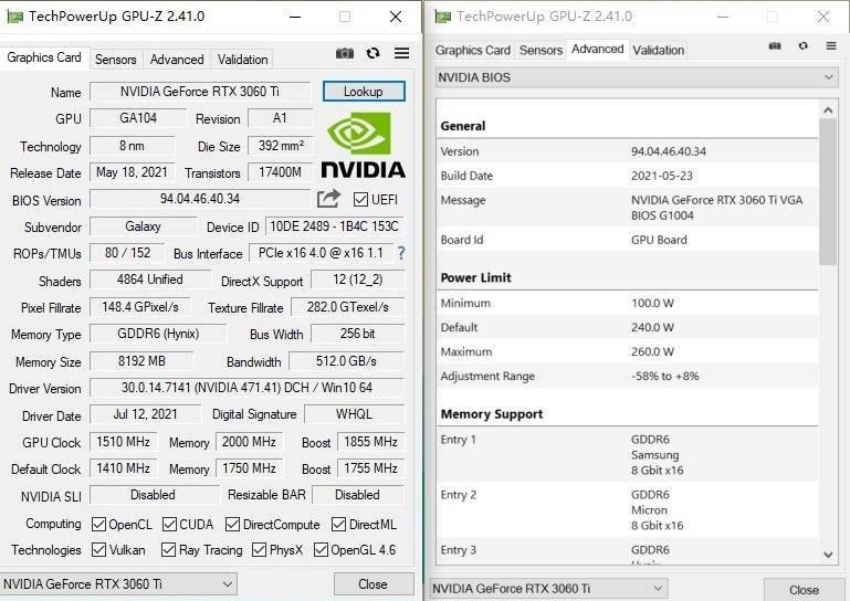 影驰rtx3060ti星曜oc怎么样,影驰rtx3060-12g大将oc评测