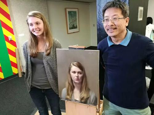 画家冷军画画视频,画家冷军眼睛多少度