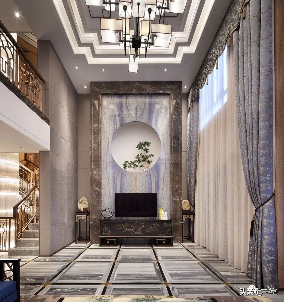 客厅背景墙设计260例,现代风背景墙作品