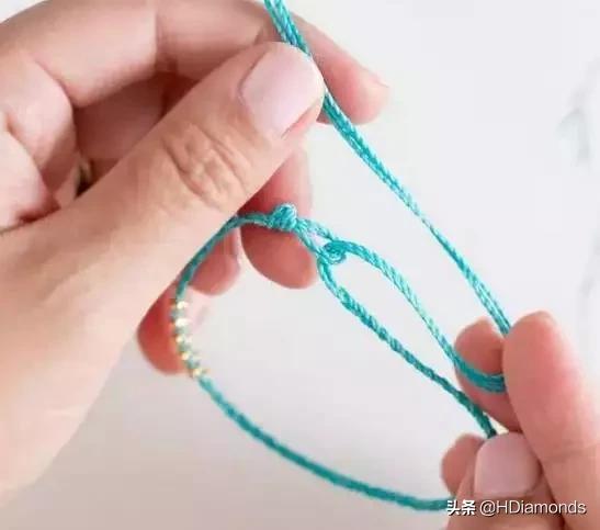 10颗转运珠手绳编法,2021转运珠手绳编法