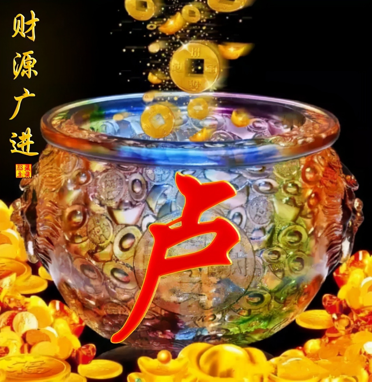 100张百家姓水晶系列微信头像,百家姓富贵微信头像