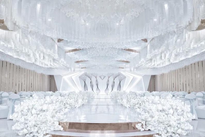 银川比较大的婚礼宴会厅,银川喜堂盛宴婚礼预定中心