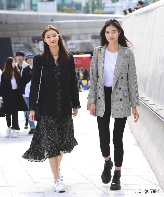 2020韩国时尚穿搭街拍视频,2020韩国冬季穿搭气质街拍
