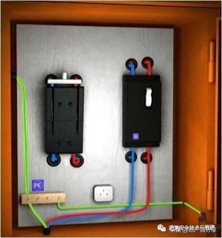 临时用电示意图及配电箱布置图,临时用电二级配电箱标准配置图纸